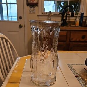 Elegant Clear Glass Vase